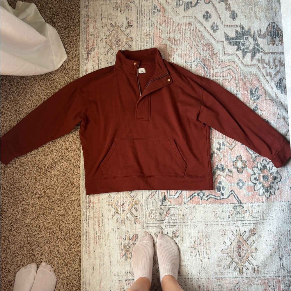 a new day Women's Brick Red Sweatshirt